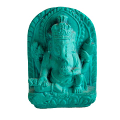 Ganesha aus Türkis, Miniatur