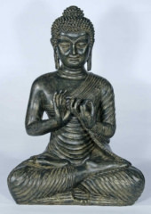 Buddha im Lotussitz, 45 cm